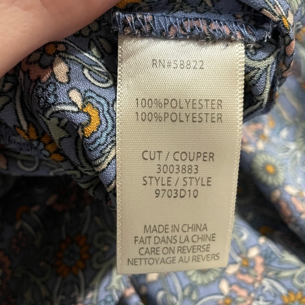 Max Studio Floral Button-Front Maxi Skirt - Picture 6 of 6